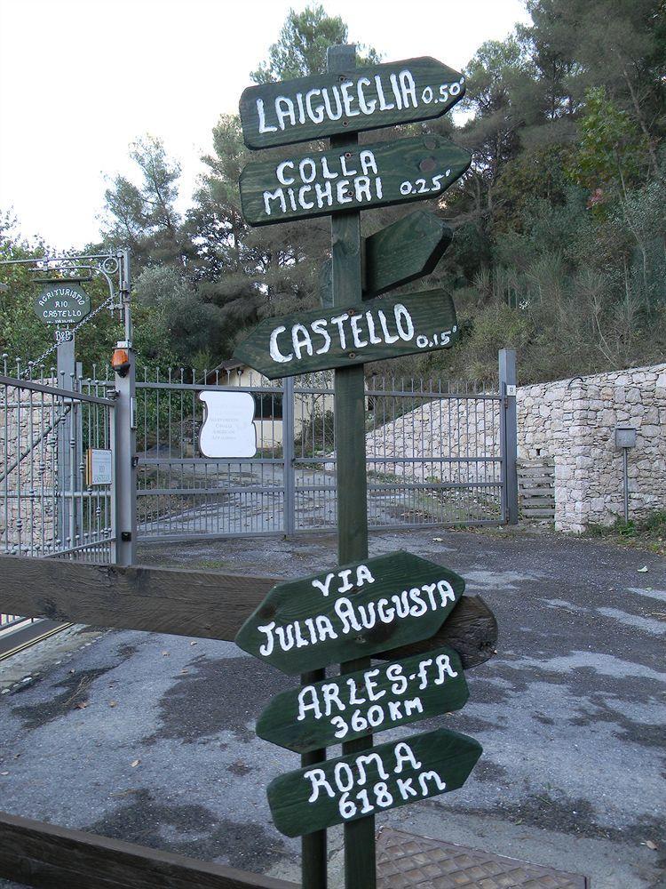 Agriturismo Rio Castello Marina dʼMarina dʼAndora エクステリア 写真